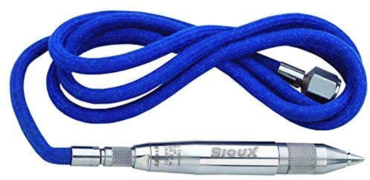 5980 45-Degree Carbide Tipped Point Air Engraving Pen with 59 in. Hose