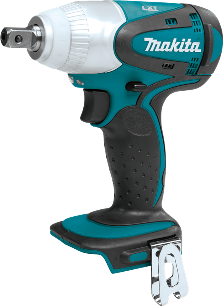 18V LXT? Lithium-Ion Cordless 1/2" Sq. Drive Impact Wrench, Tool Only, Makita-built 4-pole motor delivers, XWT05Z