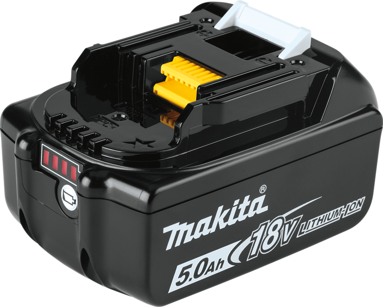 18V LXT? Lithium-Ion Cordless 1/2" Sq. Drive Impact Wrench Kit (5.0Ah), Makita-built motor delivers , XWT04TX