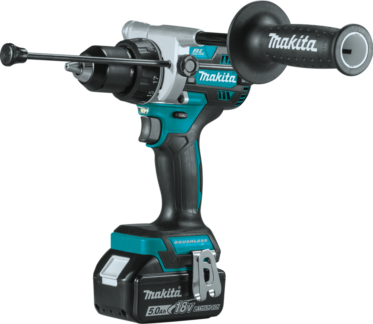 18V LXT? Lithium-Ion Brushless Cordless 2-Pc. Combo Kit (5.0Ah), Hammer Driver-Drill, XT290PT