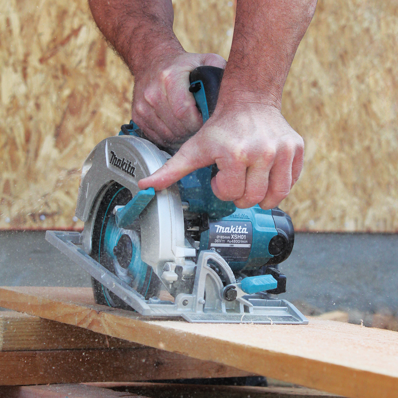 36V (18V X2) LXT? 7-1/4"Â Circular Saw, Tool Only, Makita-built motor, XSH01Z