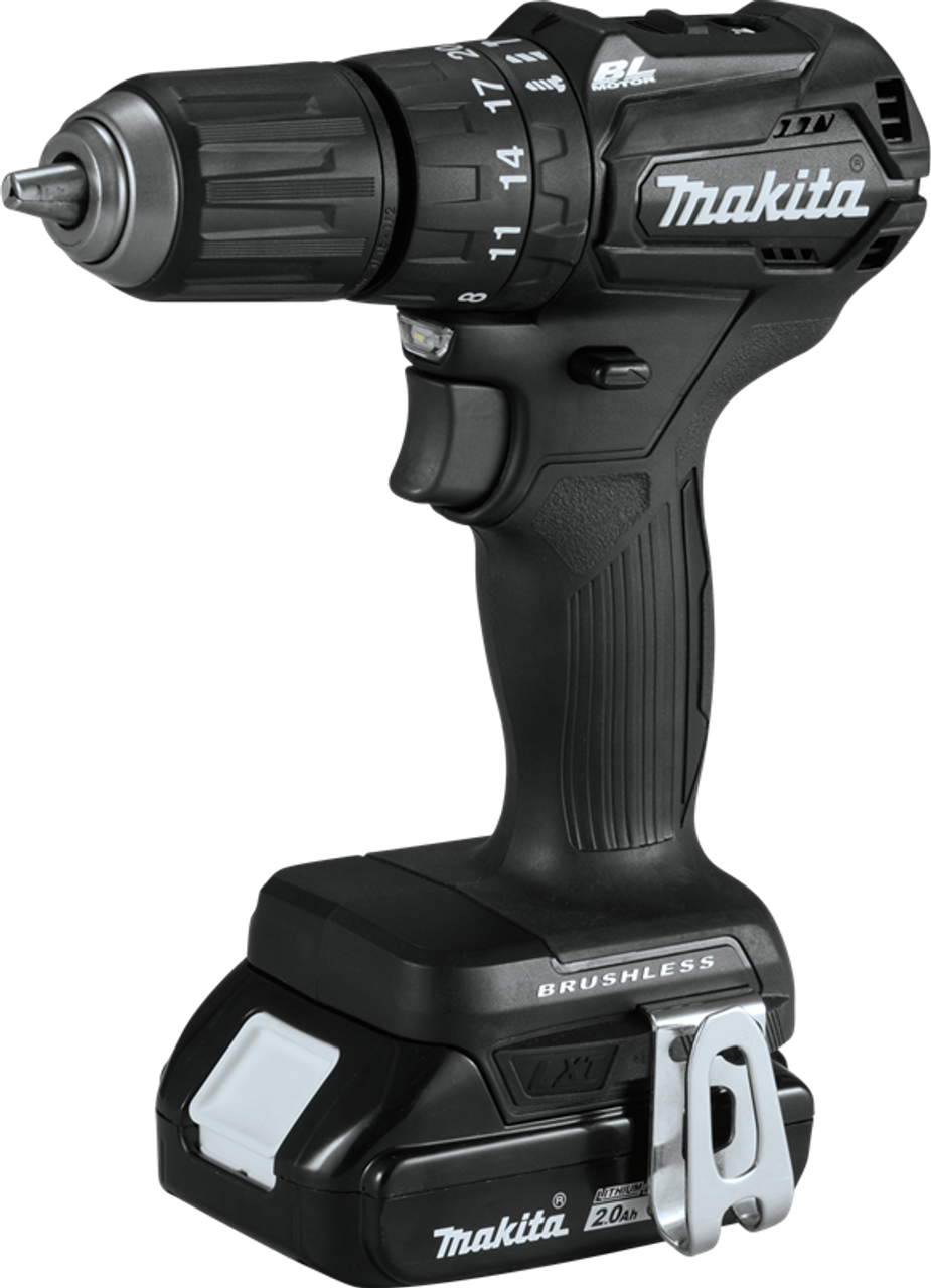 18V LXT? Lithium-Ion Sub-Compact Brushless Cordless 1/2" Hammer Driver-Drill Kit (2.0Ah), XPH11RB