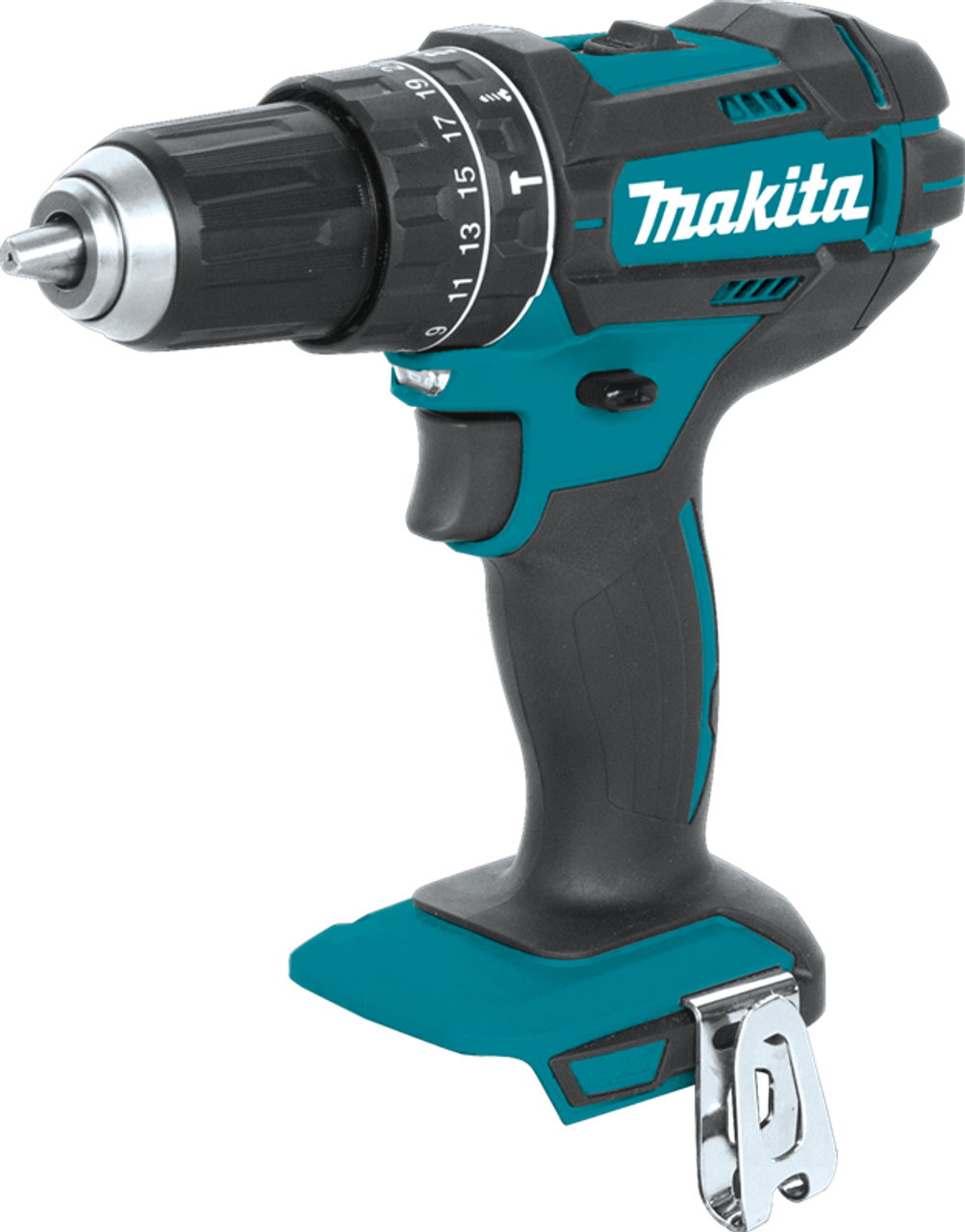 18V LXT? Lithium-Ion Cordless 1/2" Hammer Driver-Drill, Tool Only, Makita-built 4-pole motor, XPH10Z