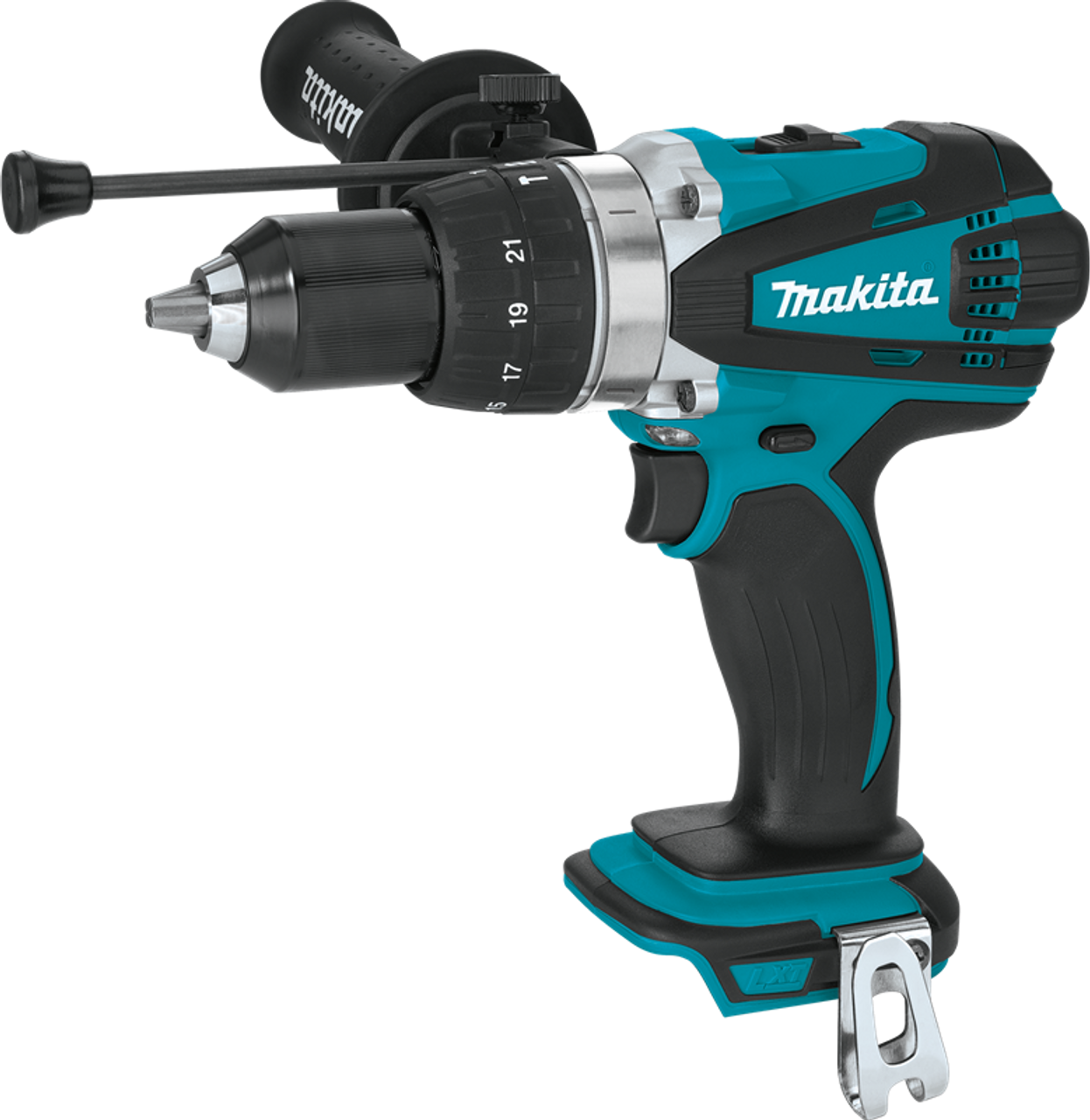 18V LXT? Lithium-Ion Cordless 1/2" Hammer Driver-Drill, Tool Only, Makita-Built 4-Pole Motor, XPH03Z