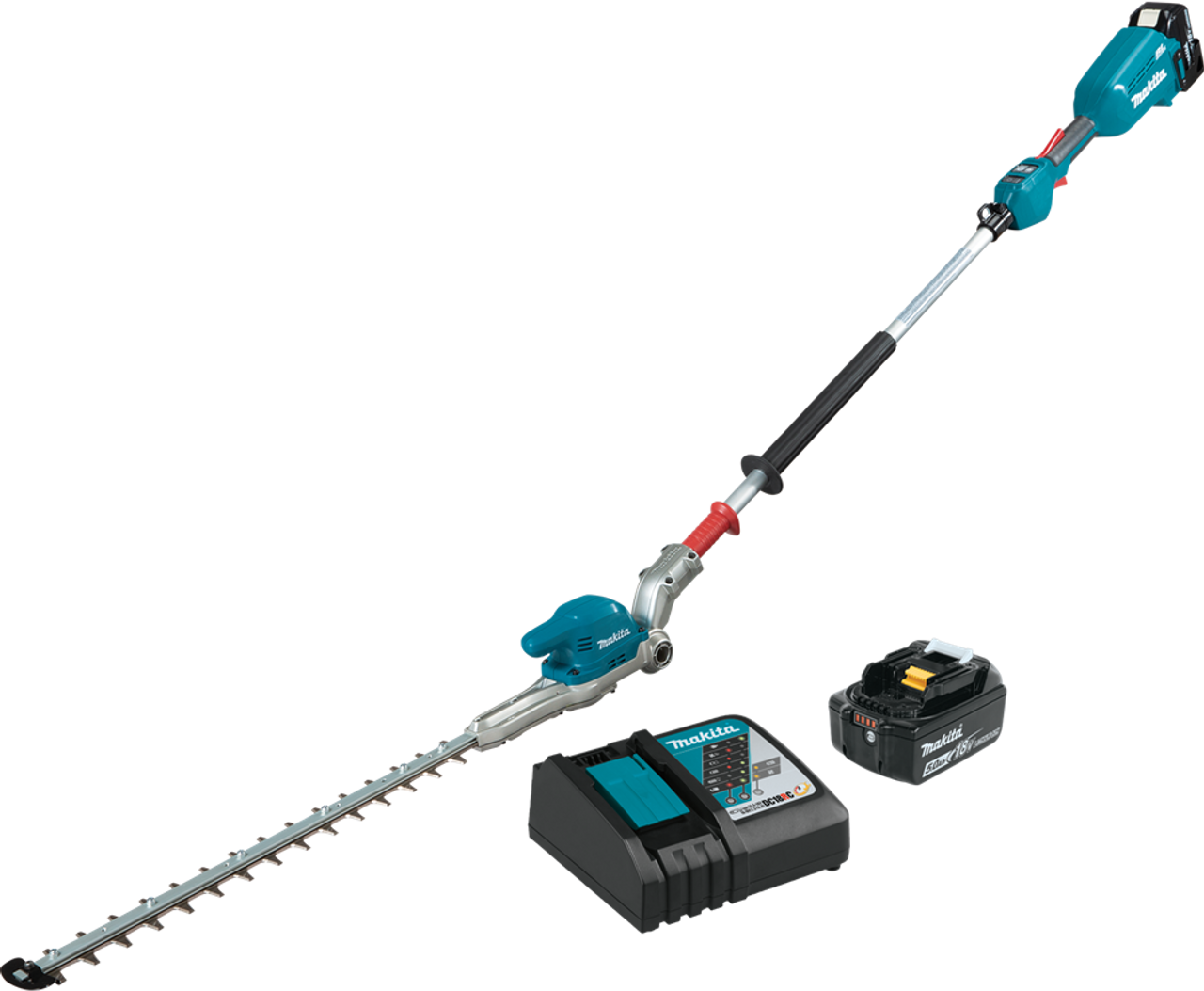 18V LXT? Lithium-Ion Brushless Cordless 20" Articulating Pole Hedge Trimmer Kit (5.0Ah), XNU01T