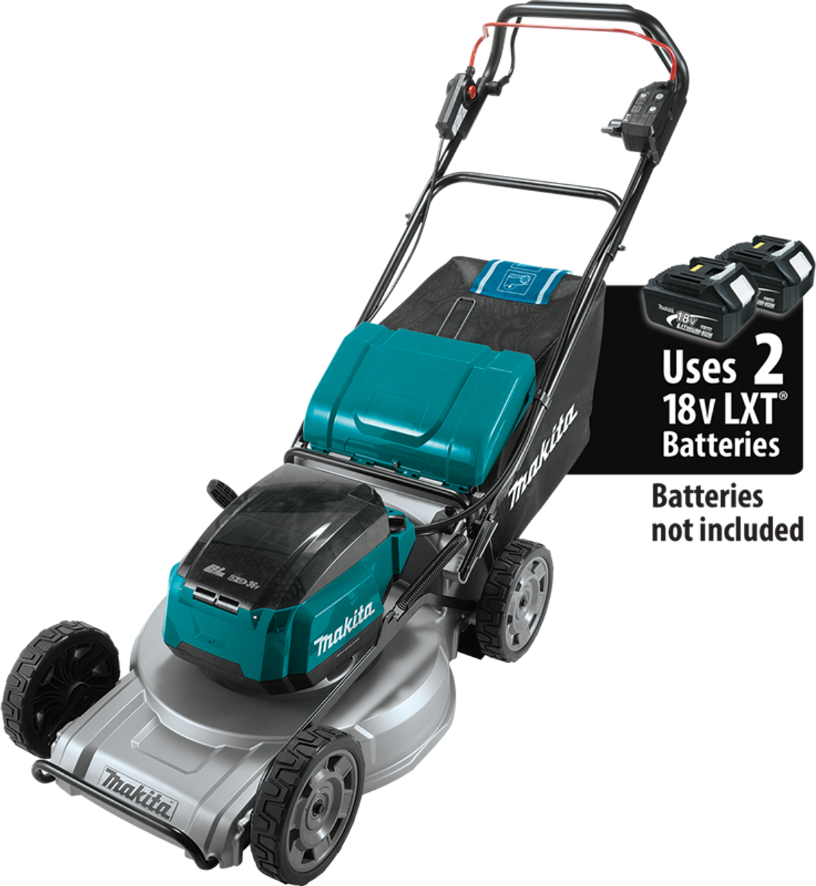 36V (18V X2) LXT? Brushless 21" Self-Propelled Commercial Lawn Mower, Tool Only, XML09Z