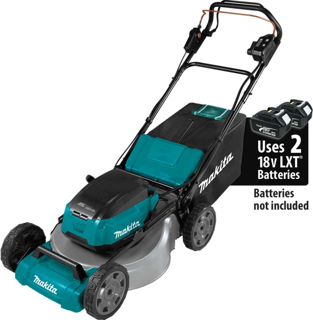 36V (18V X2) LXT? Brushless 21" Self-Propelled Commercial Lawn Mower, Tool Only, XML08Z