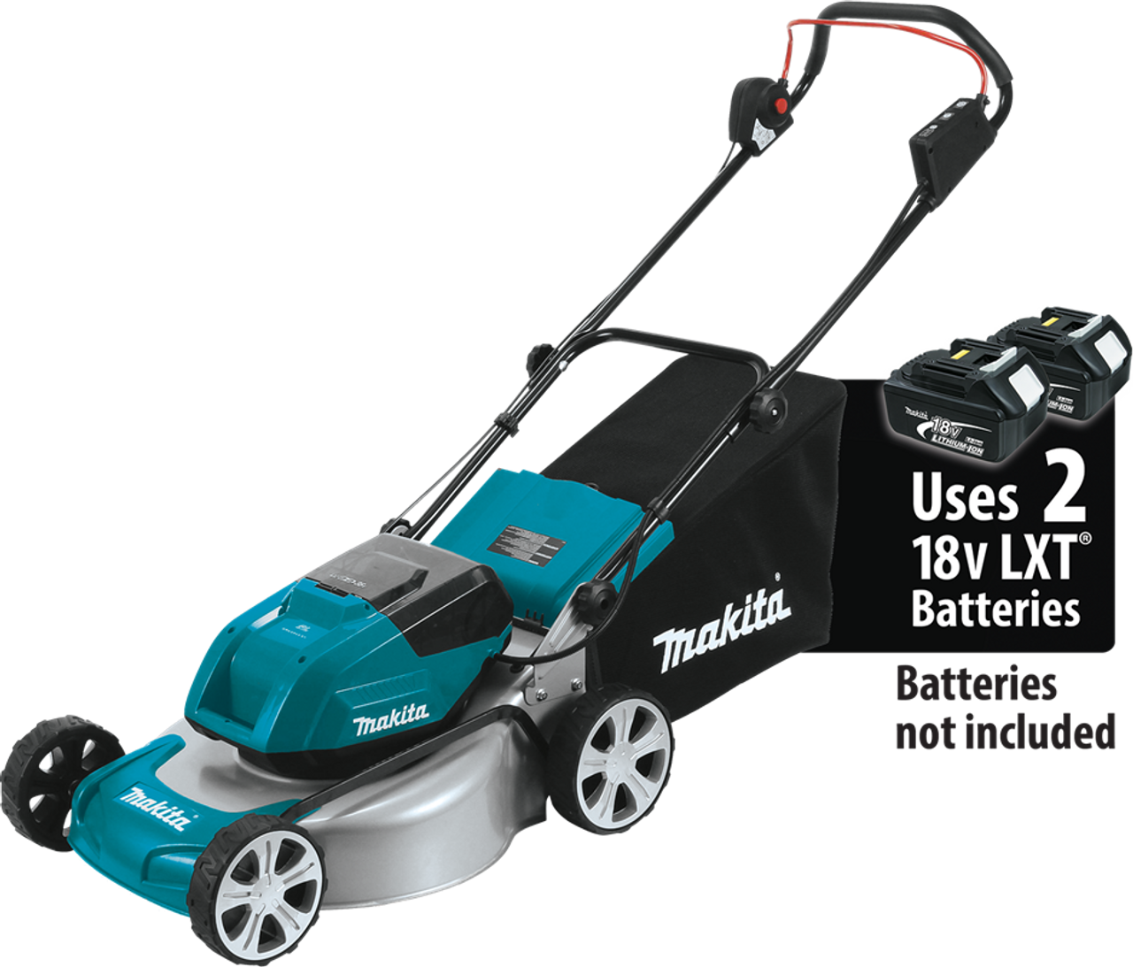 36V (18V X2) LXT? Brushless 18" Lawn Mower, Tool Only, Brushless motor delivers, XML03Z