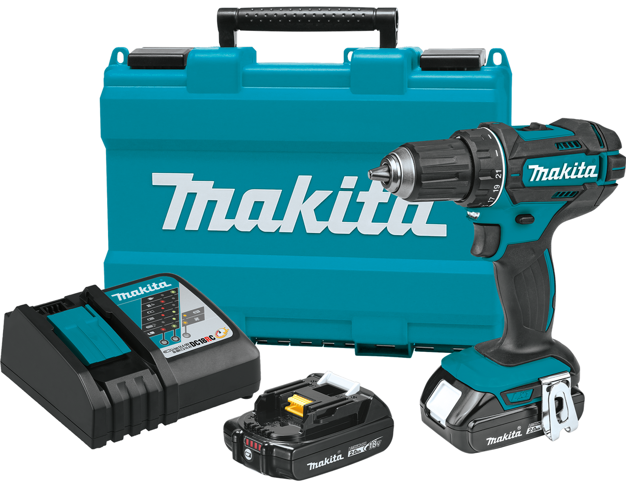 18V Compact Lithium-Ion Cordless  1/2" Driver-Drill Kit, (2.0Ah), XFD10R