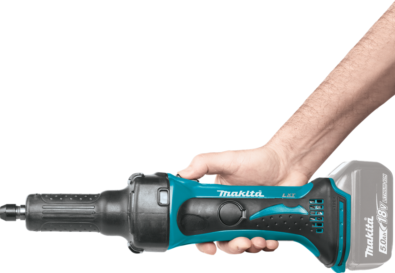 18V LXT? Lithium-Ion Cordless 1/4" Die Grinder, Tool Only, Makita-built motor , XDG01Z