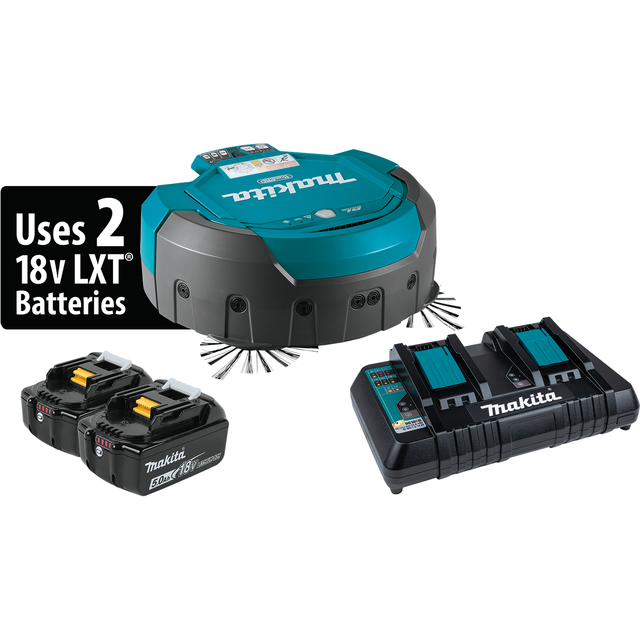 36V (18V X2) LXT? Brushless Robotic Vacuum Kit (5.0Ah), DRC200PT