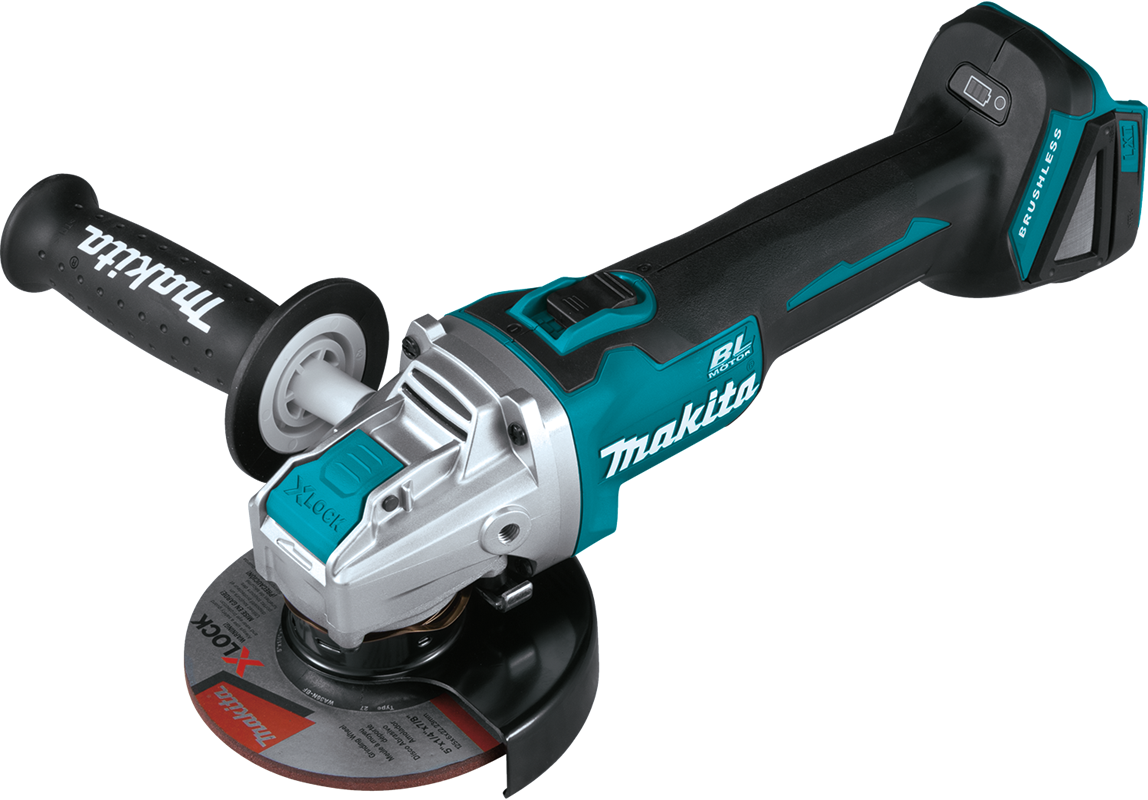 18V LXT? Lithium-Ion Brushless Cordless 4-1/2"Â / 5" X-LOCK Angle Grinder, with AFT?, Tool Only, XAG25Z