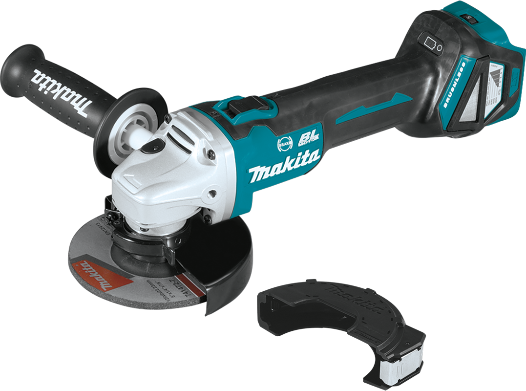 18V LXT? Lithium-Ion Brushless Cordless 4-1/2"Â / 5" Cut-Off/Angle Grinder, with Electric Brake and AWS?, Tool Only, XAG17ZU