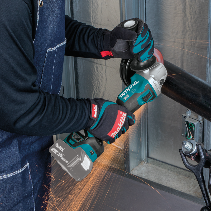 18V LXT? Lithium-Ion Brushless Cordless 4-1/2"Â / 5" Cut-Off/Angle Grinder, with Electric Brake and AWS?, Tool Only, XAG17ZU