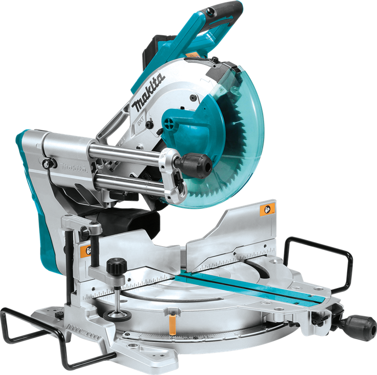 10" Dual-Bevel Sliding Compound Miter Saw with Laser and Stand, Unique 2-Steel, LS1019LX