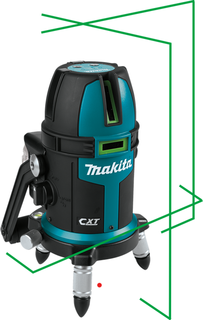 12V max CXT? Lithium-Ion Cordless Self-Leveling Multi-Line/Plumb Point Green Beam Laser, Tool Only, SK209GDZ