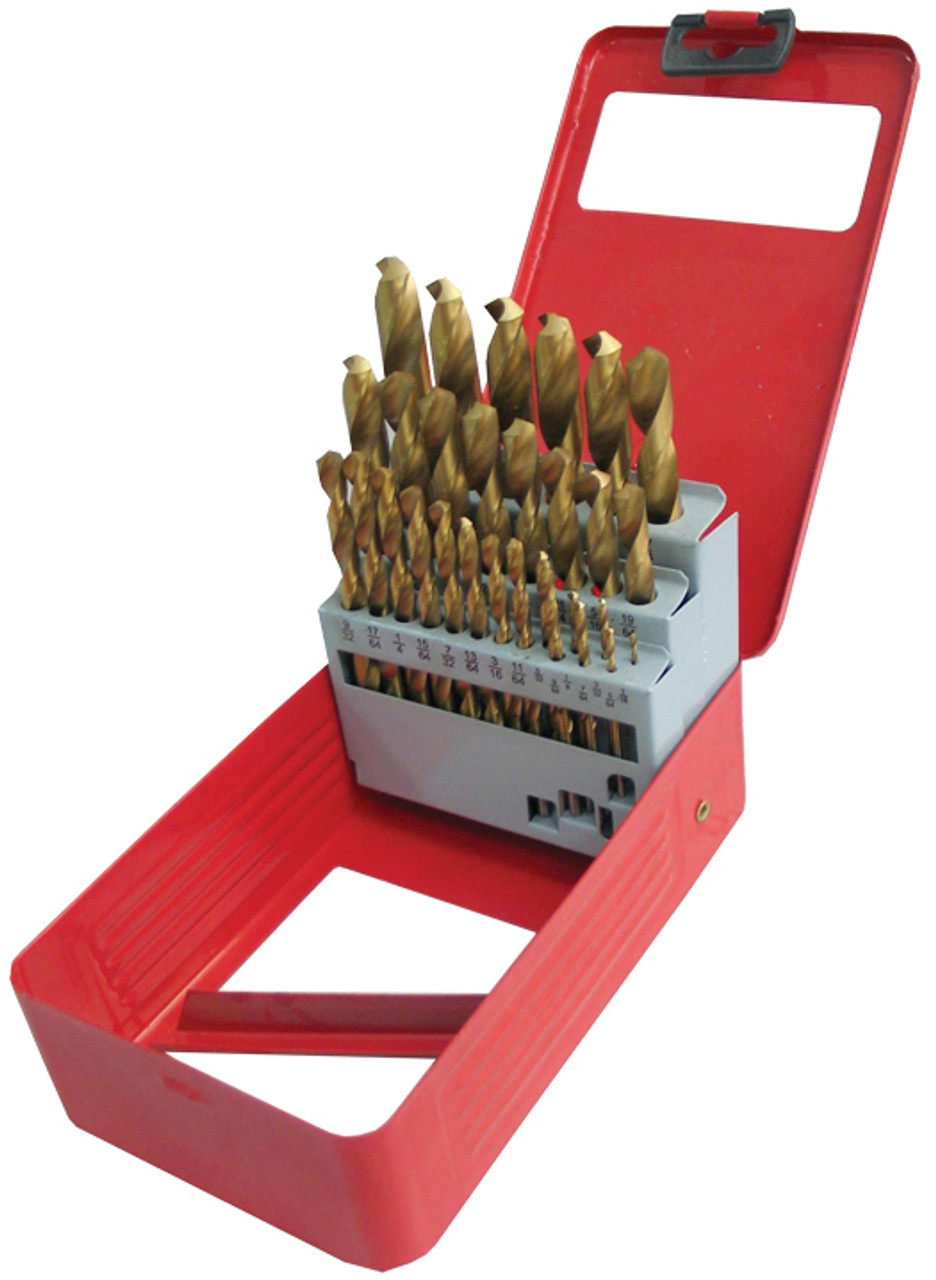 Titanium Coated Premium Drill Bit Set, 29-Pc.