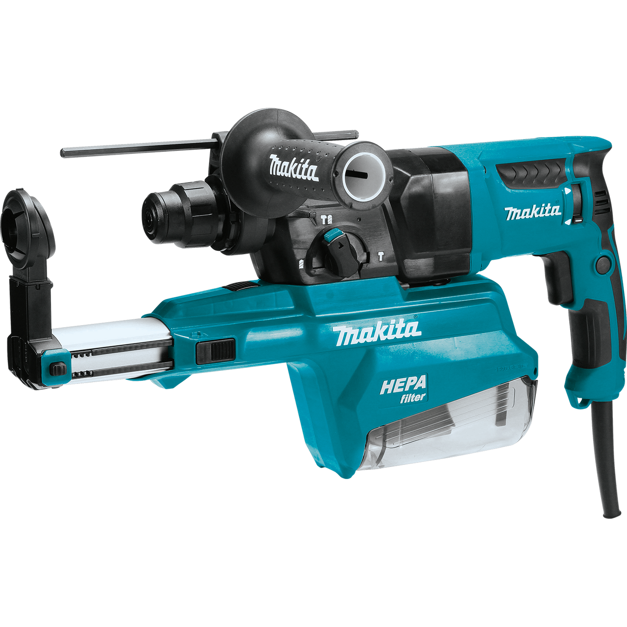 1" AVT? Rotary Hammer, accepts SDS-PLUS bits, w/ HEPA Dust Extractor (Pistol-grip), HR2651