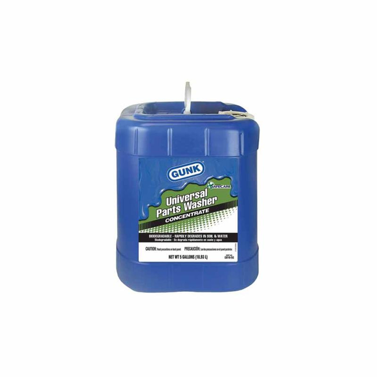 Gunk Bio Universal Partswasher Concentrate, 5 gal.