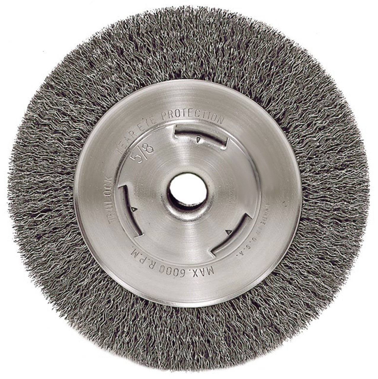 6? Heavy-Duty Wre Wheel Brush