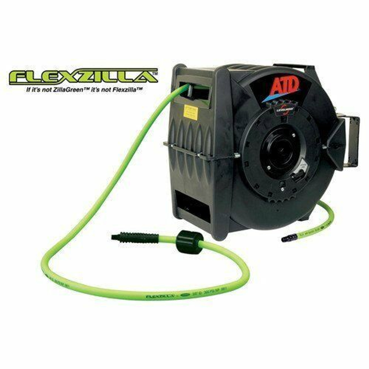 ATD Tools Levelwind? Retractable Air Hose Reel with Flexzilla? Hose