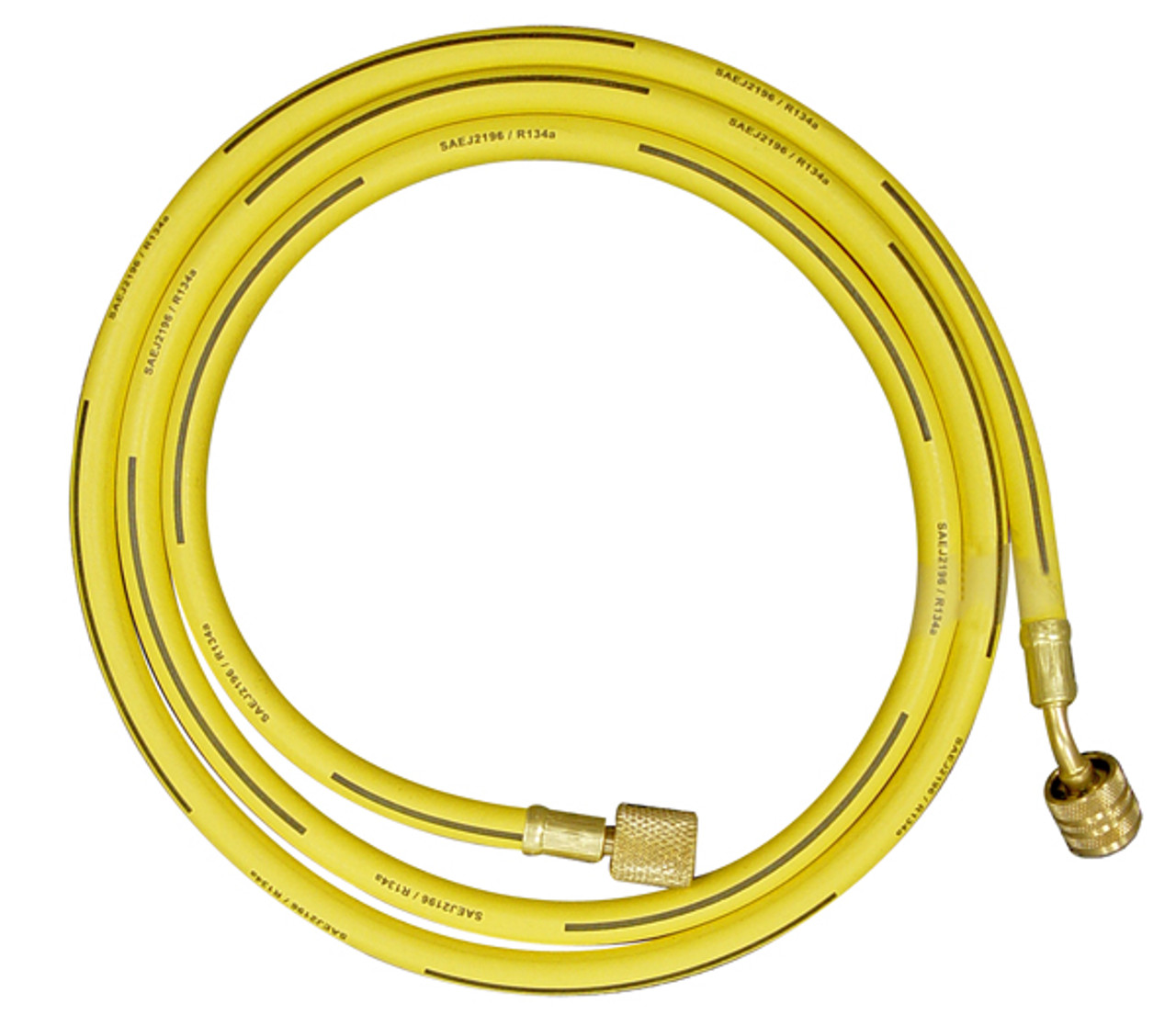 A/C Charging Hose, 63", Yellow