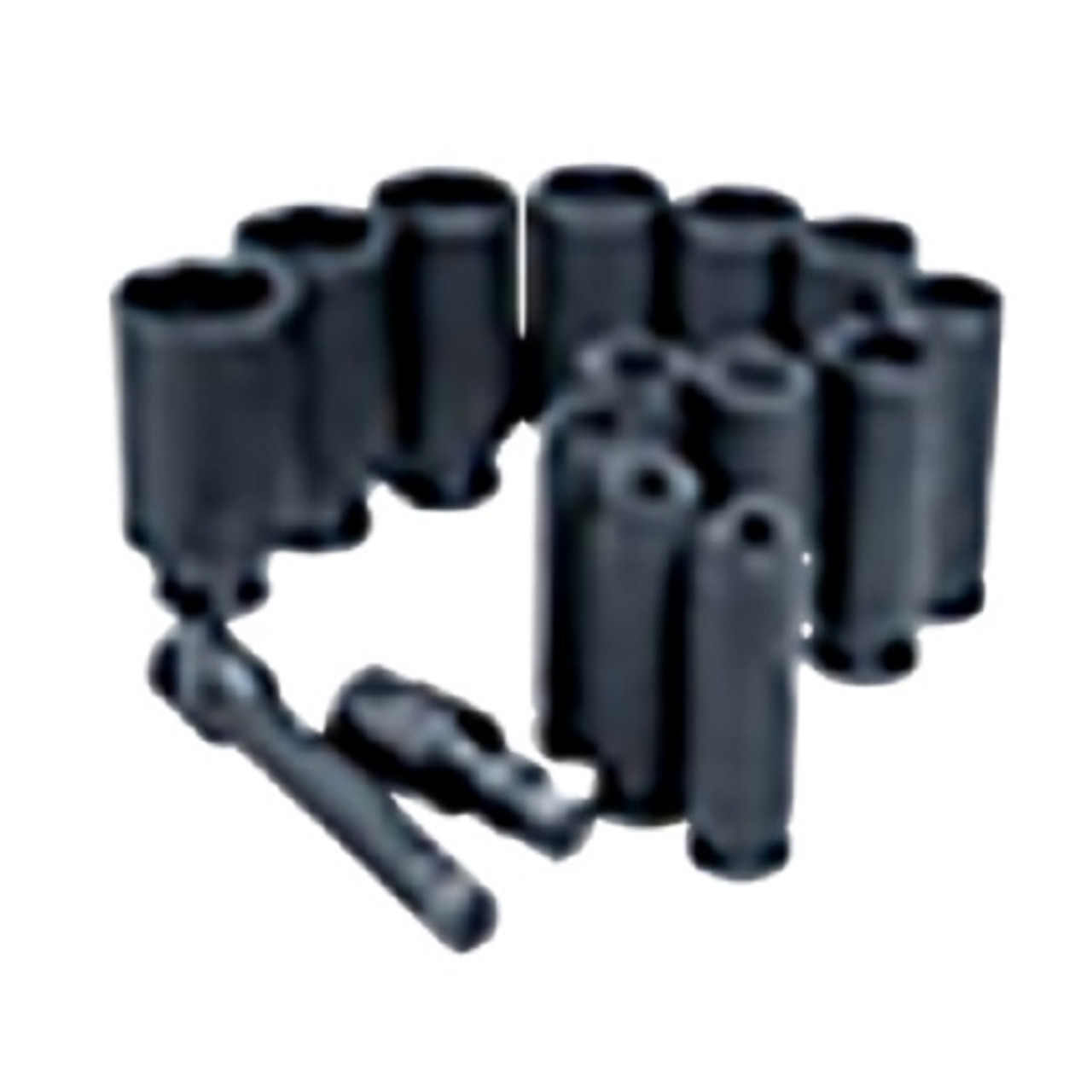 1/2? Dr. 15 pc. SAE Deep Impact Socket Set