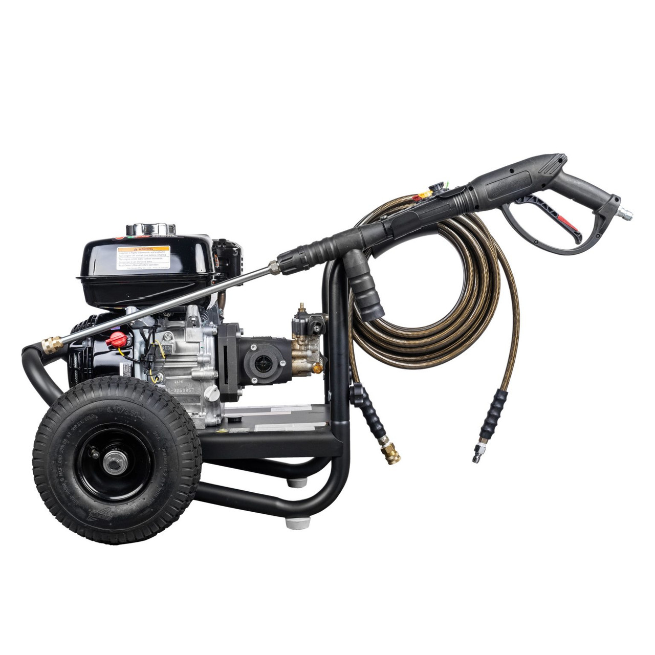 3000 PSI at 2.7 GPM HONDA GX200 with AAA AX300 Axial Cam Pump Cold Water Gas Professional Pressure Washer IS61022