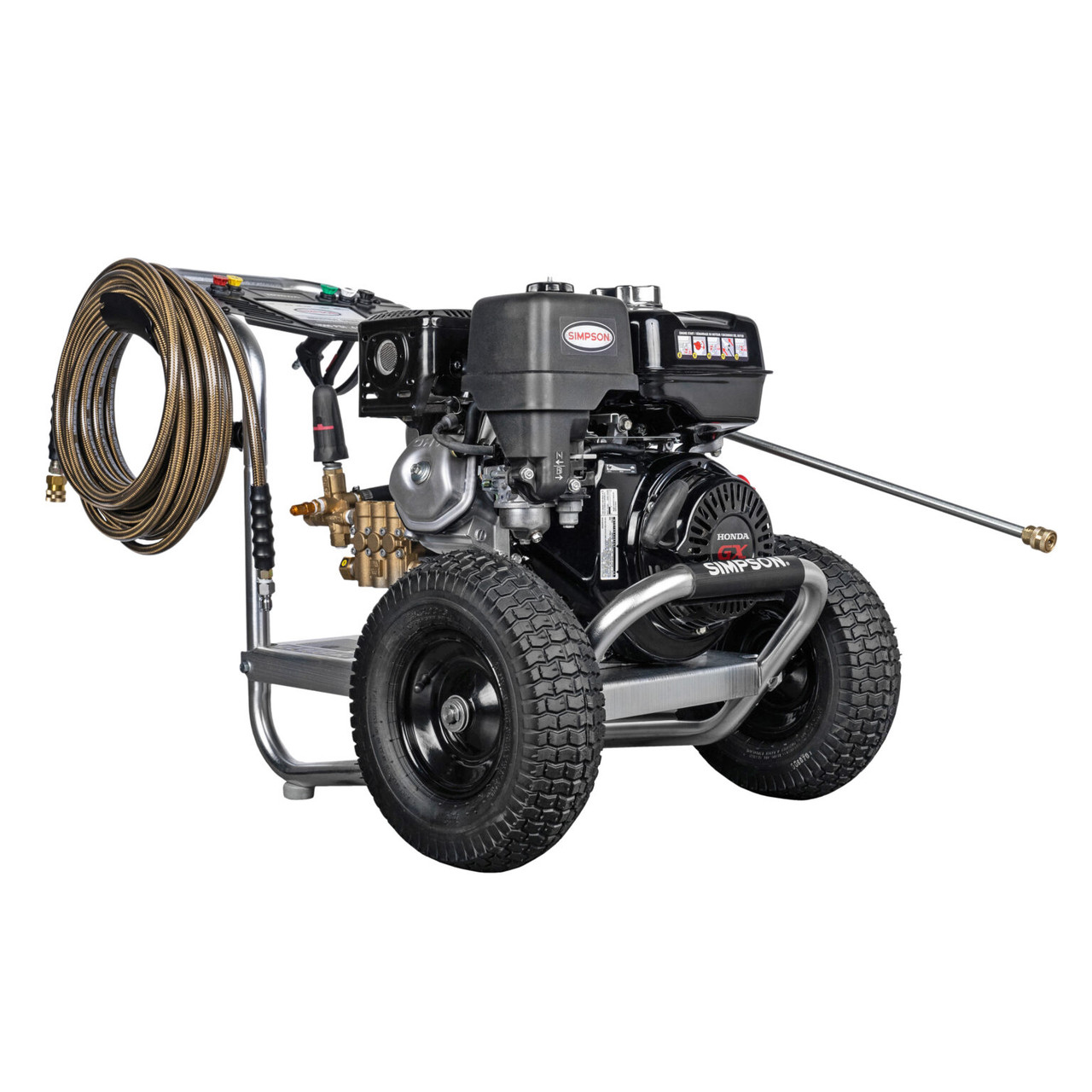 4400 PSI at 4.0 GPM HONDA GX390 with AAA Triplex Plunger Pump Cold Water Gas Professional Pressure Washer IS61028