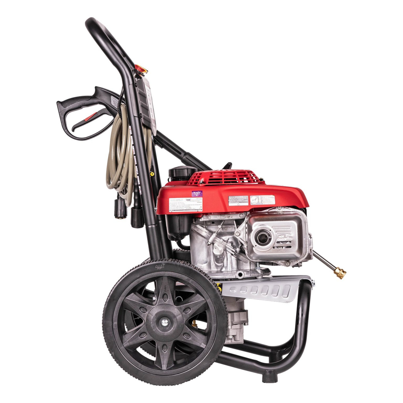 2800 PSI at 2.3 GPM HONDA GCV160 with OEM Technologies? Axial Cam Pump Cold Water Premium Residential Gas Pressure Washer MS60773-S