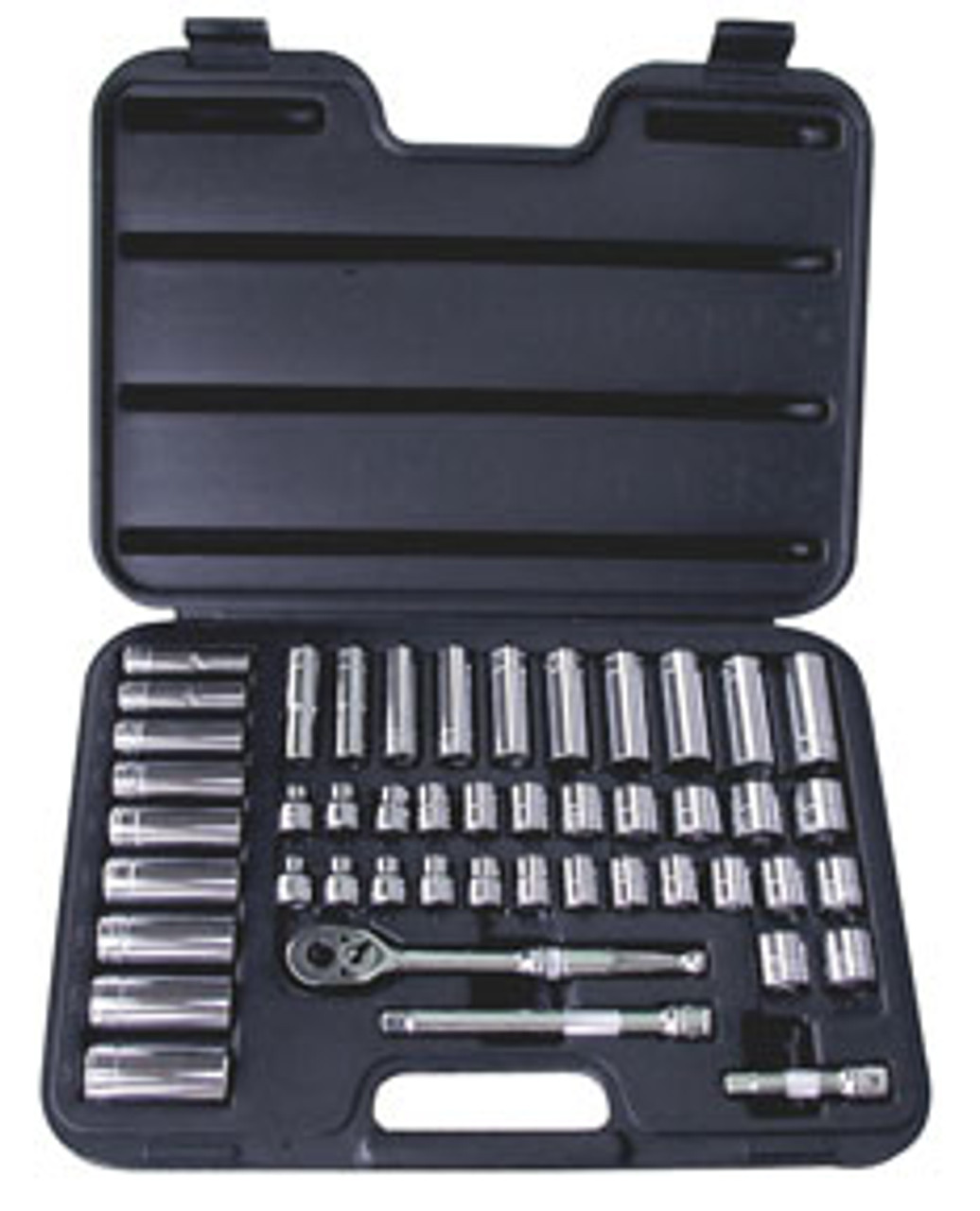 47 Pc 3/8" Drive 12-Point Socket Set ATD-1247