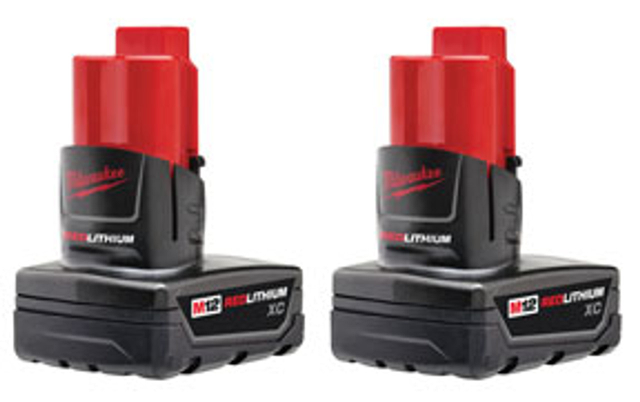 2 Pack XC High Capacity REDLITHIUM-  Batteries MWK-48-11-2412