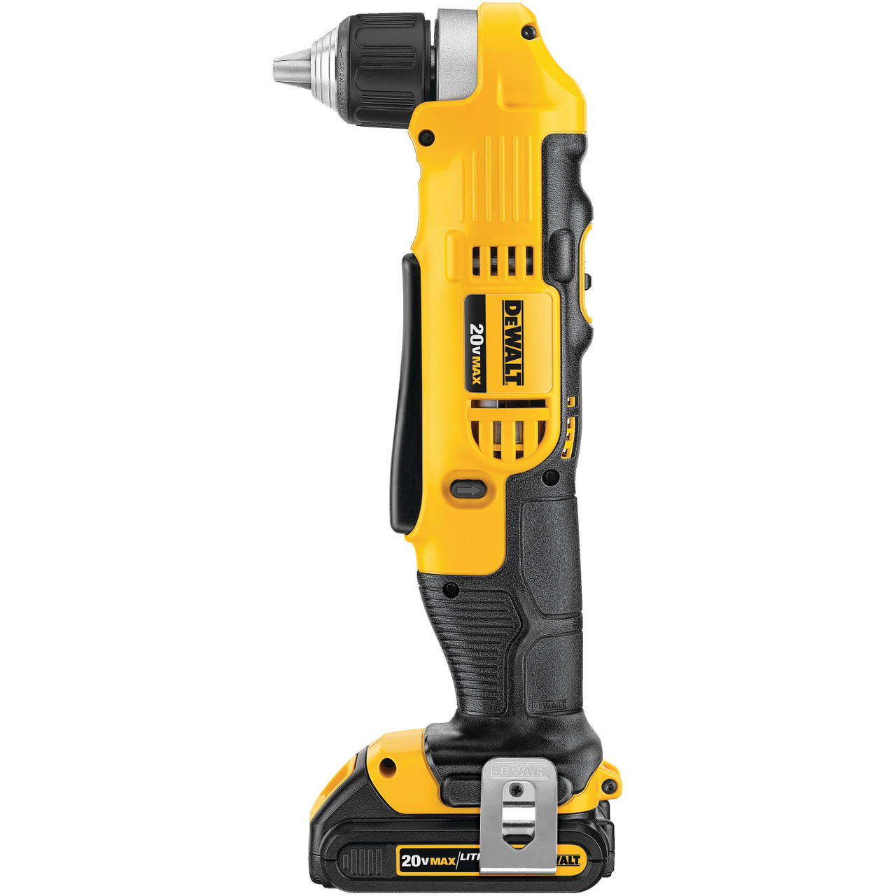Dewalt DCD740C1 20V MAX* Lithium Ion 3/8" Right Angle Drill/Driver Kit (1.5Ah)
