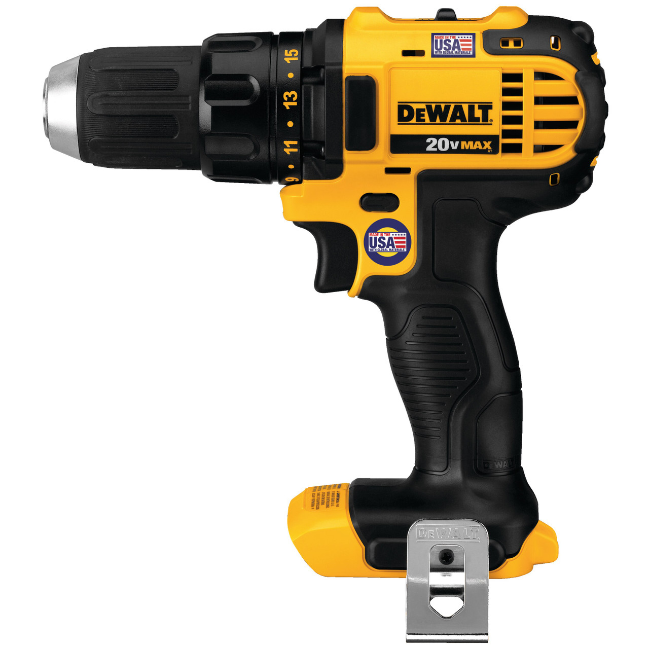 20V MAX* LITHIUM ION COMPACT DRILL / DRIVER (TOOL ONLY) DCD780B