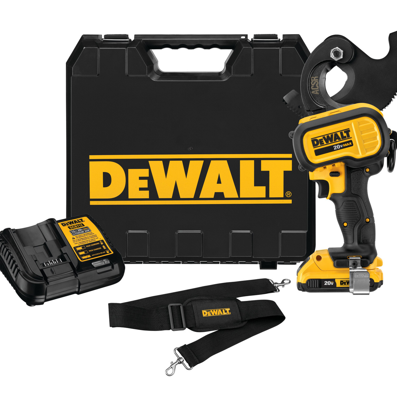 Dewalt DCE155D1 20V MAX* Cordless ACSR Cable Cutting Tool Kit