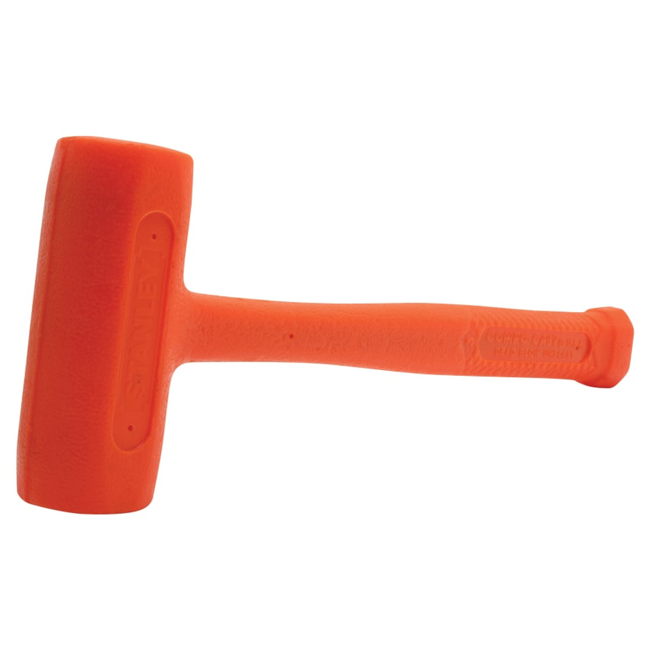 Compo-Cast Slimline Head Soft Face Hammers, 18 oz Head, 1 1/2 in Dia