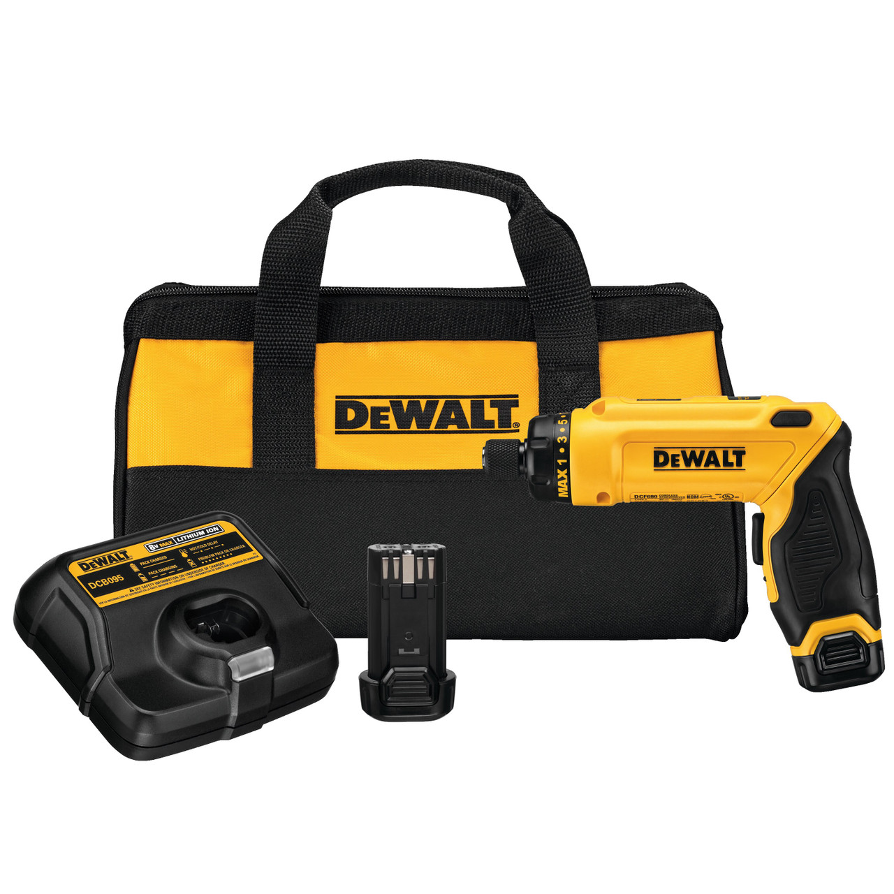 Dewalt DCF680N2 8V MAX* Gyroscopic Screwdriver 2 Battery Kit (Discontinued)