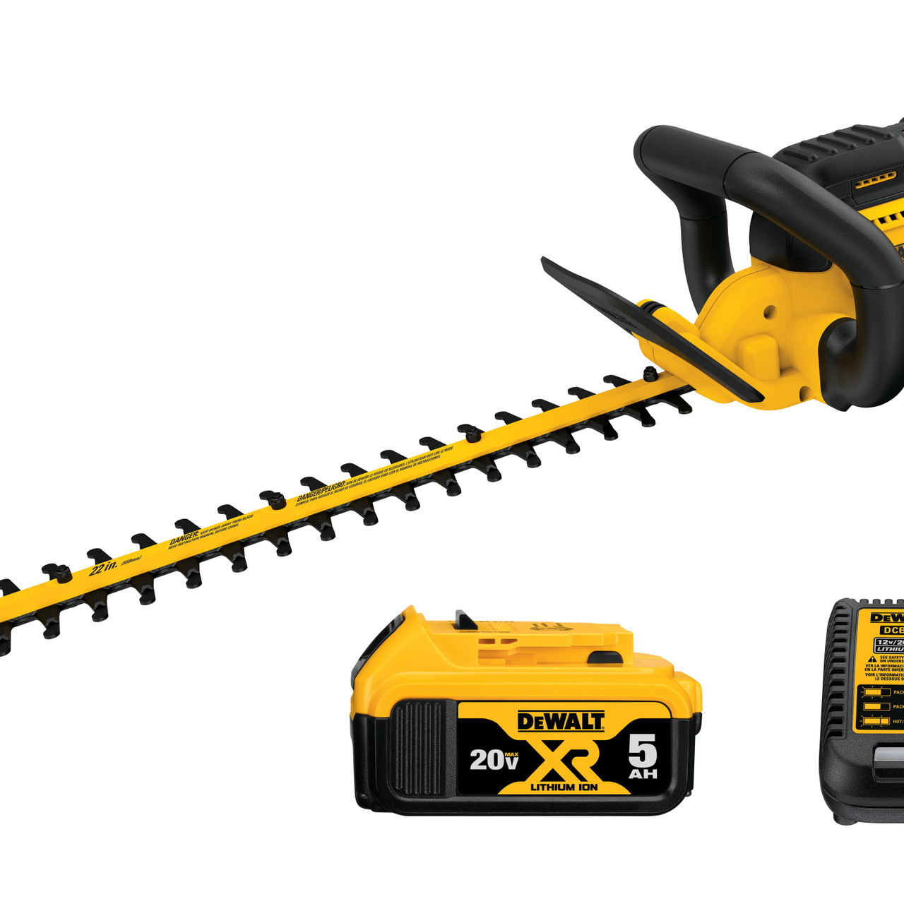 20V MAX* LITHIUM ION HEDGE TRIMMER (5.0AH) DCHT820P1