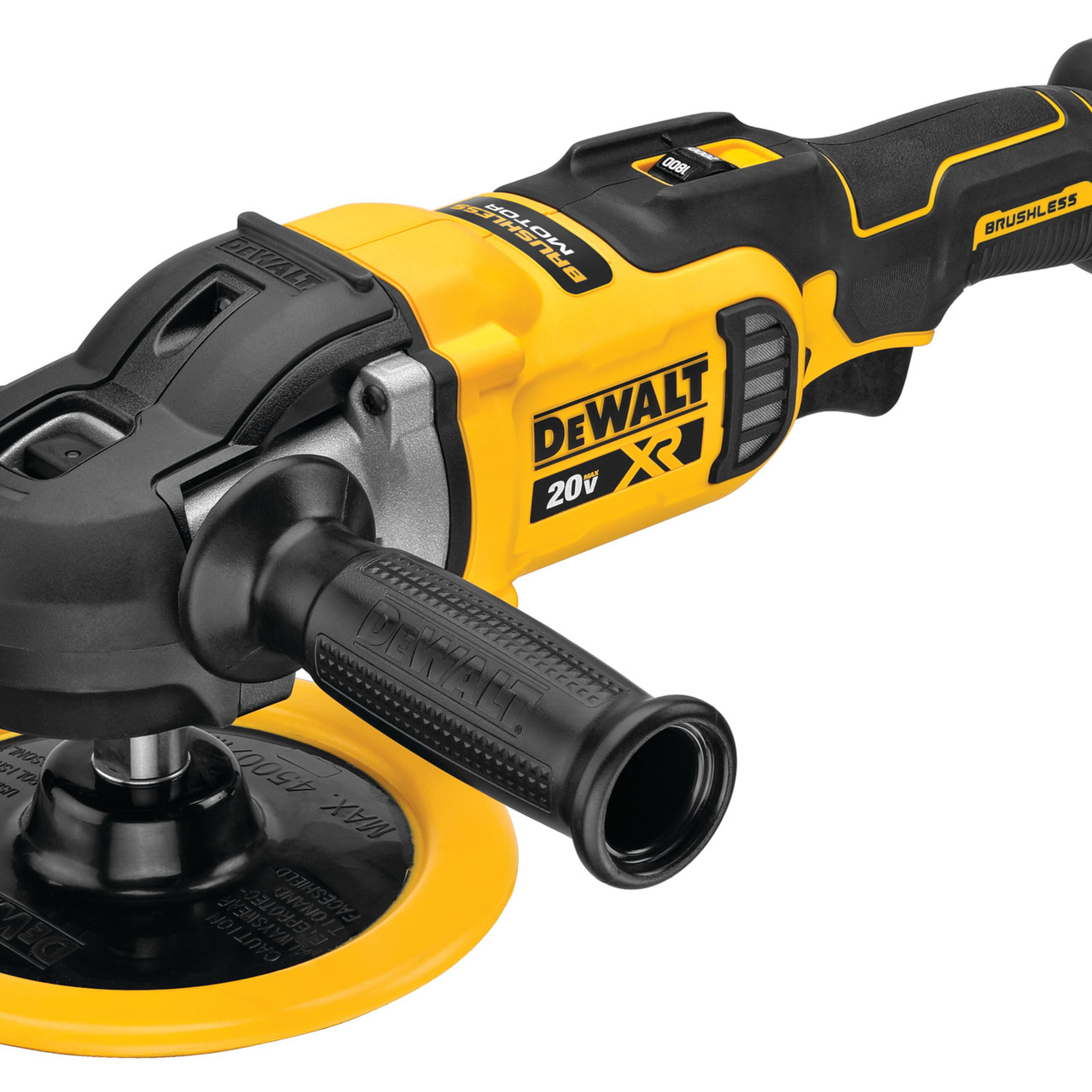 Dewalt DCM849B 20V MAX* XR Brushless 7 in. Cordless Variable‑Speed Rotary Polisher (Tool Only)