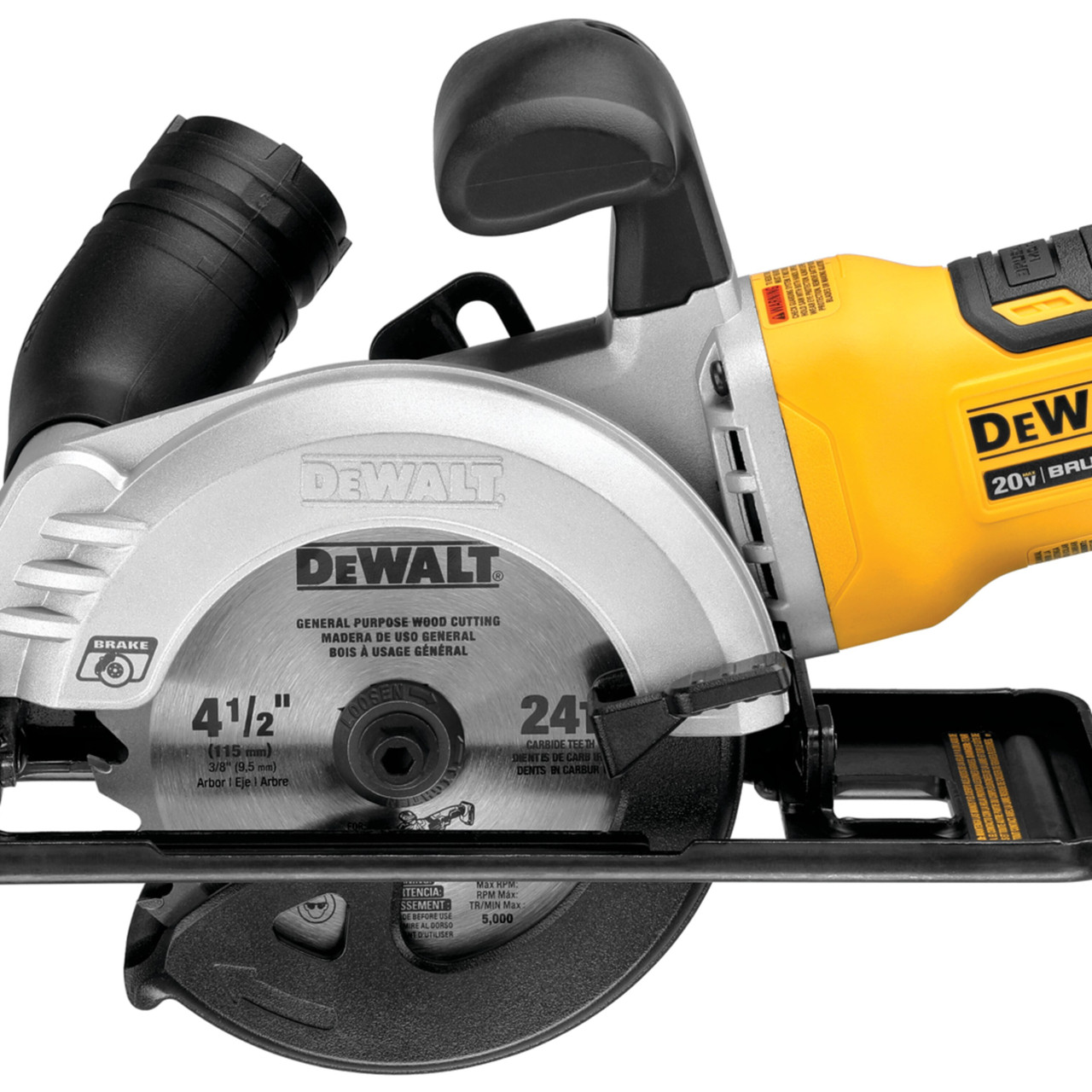 DeWalt DCS571B Atomic 20V Max 4-1/2 Circular Saw Tool Only