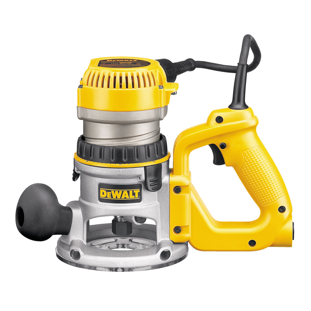 Dewalt DW618D 2‑1/4 HP EVS D‑Handle Router with Soft Start