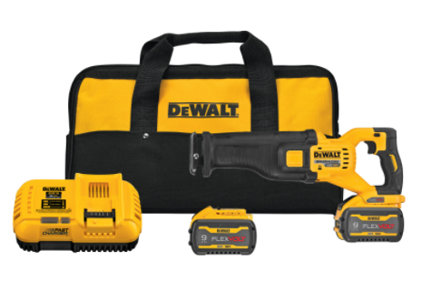 Dewalt DCS389X2 FLEXVOLT 60V MAX* Brushless Cordless Reciprocating Saw Kit