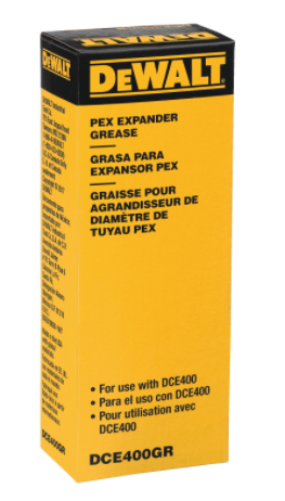Dewalt DCE400GR PEX Expander Grease