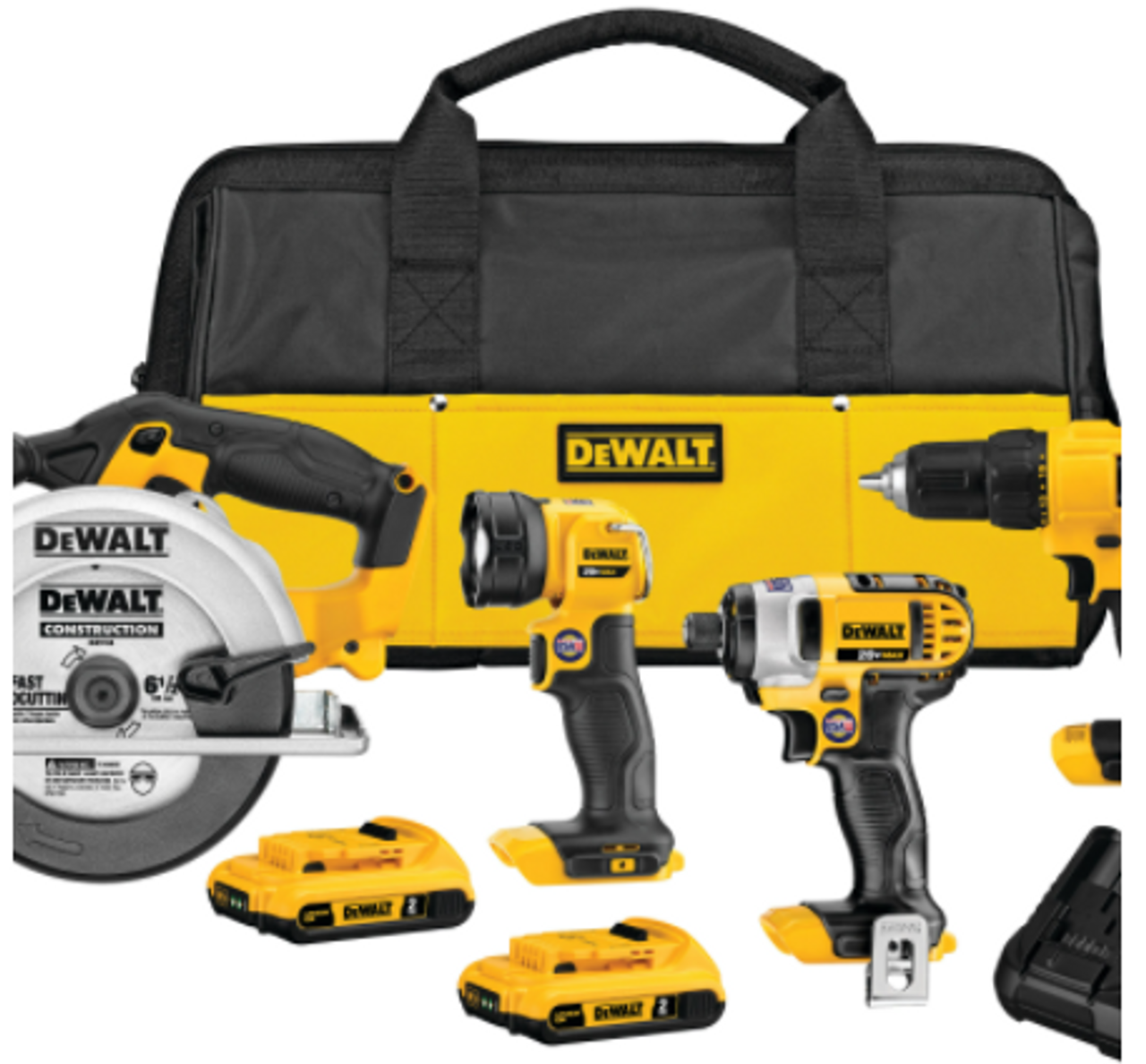 20V MAX* Cordless 4-Tool Combo Kit