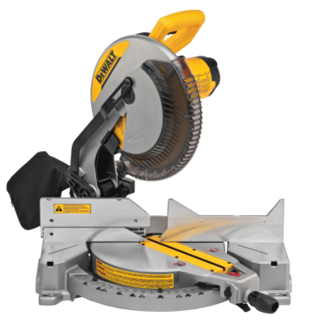 Dewalt DWS715 15 Amp 12" Electric Single‑Bevel Compound Miter Saw