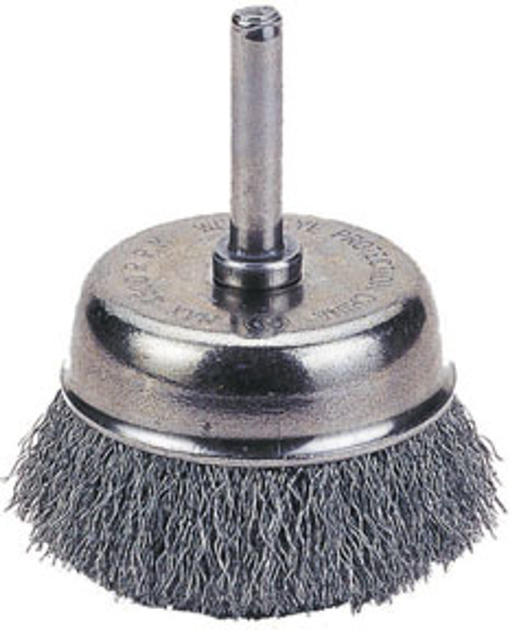 Power Brush: Wire Cup Type, Crimp, 1-1/2" VCT-1423-2106