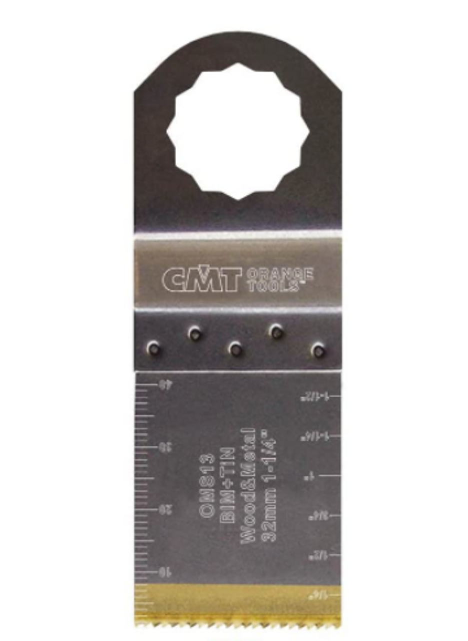 CMT OMM13-X5,32mm Extra-Long Life Plunge and Flush-Cut for Wood and Metal,5 Piece Pack