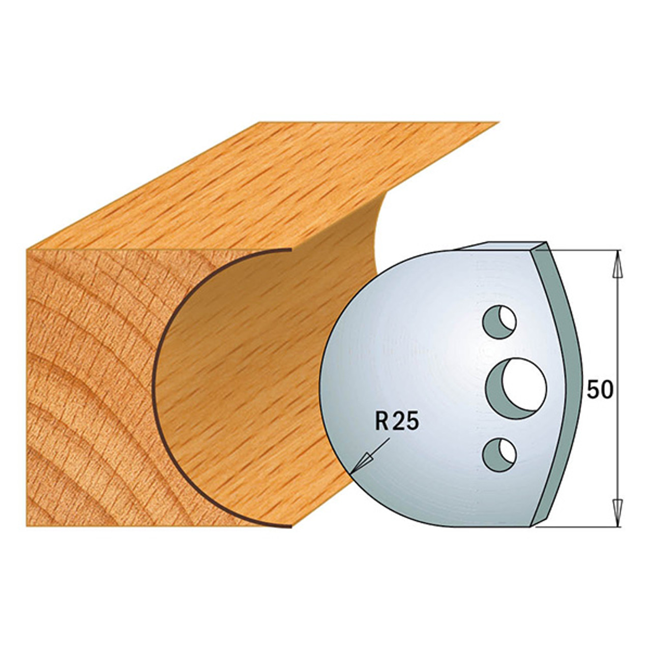 CMT Profile Knives 690.543 Limiters 691.543