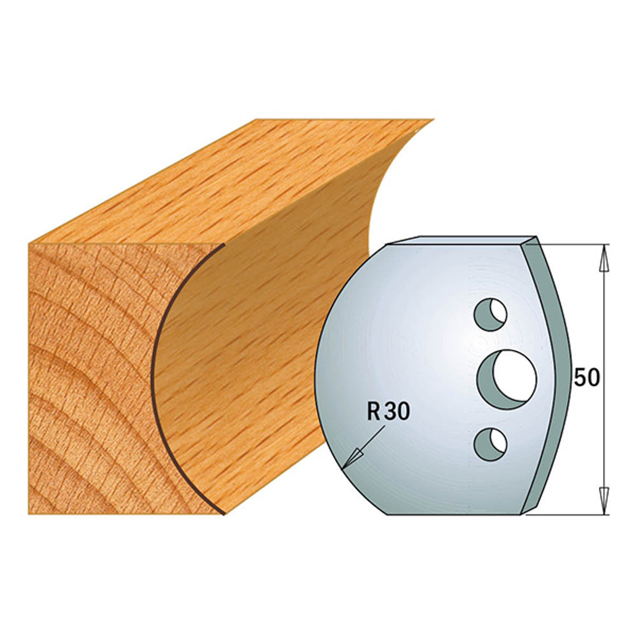 CMT Profile Knives 690.544 Limiters 691.544