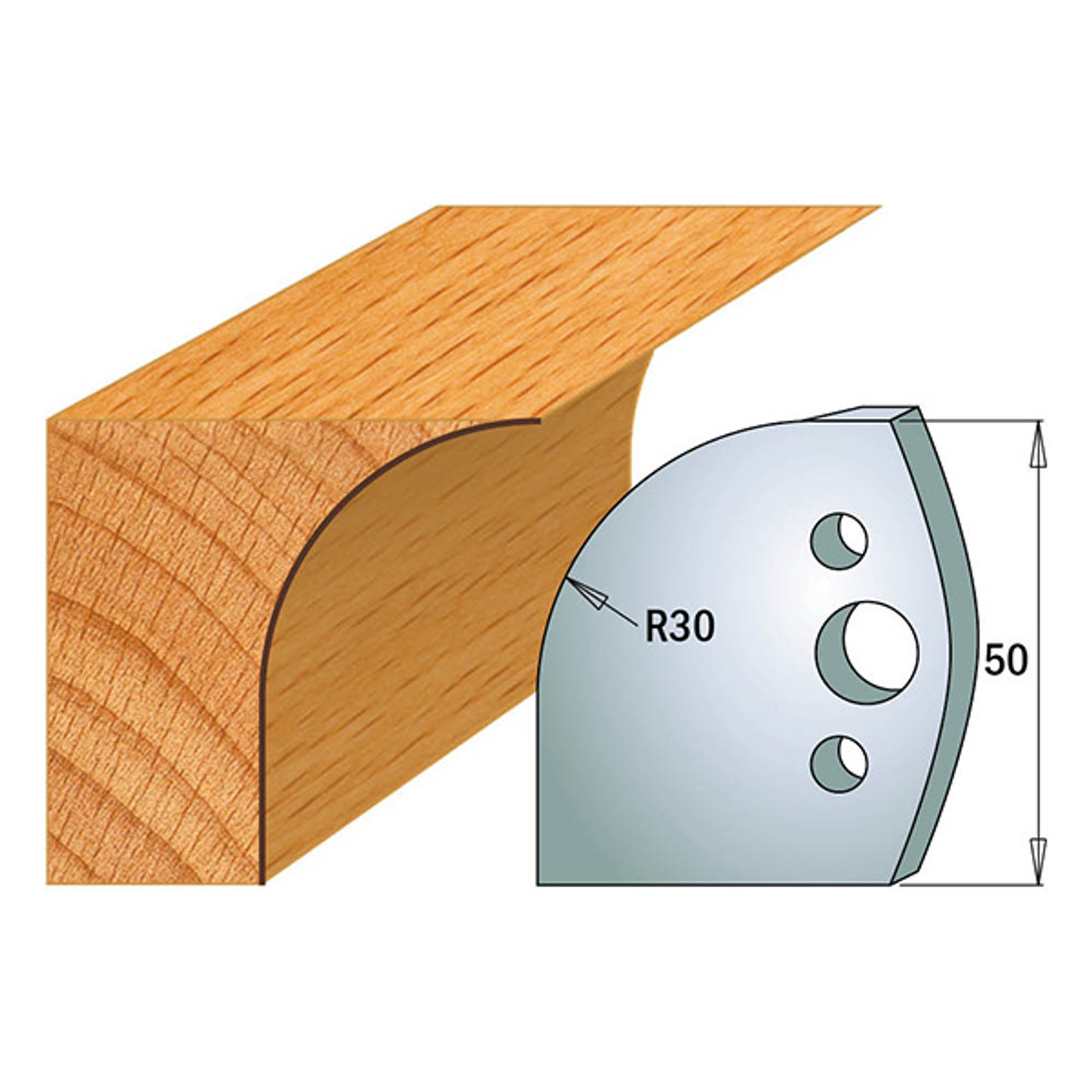 CMT Profile Knives 690.563 Limiters 691.563